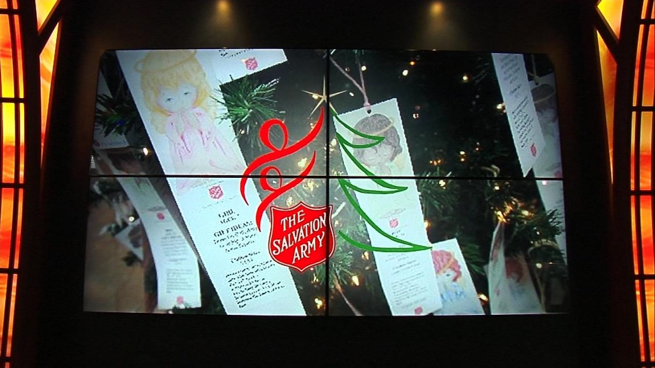 Tulsa Salvation Army Distributes 10,000 Gifts, Thousands Of Food Baskets