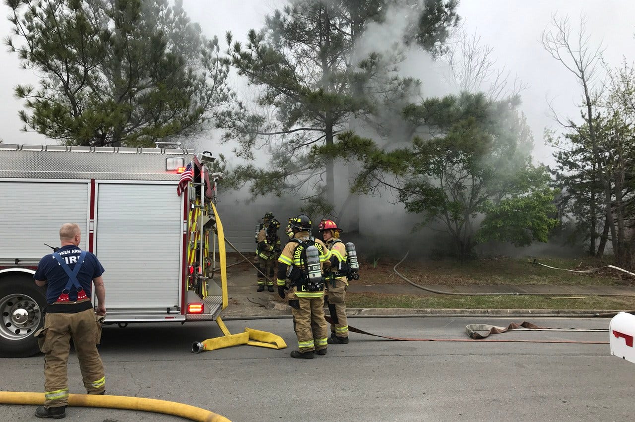 House Fire In Broken Arrow