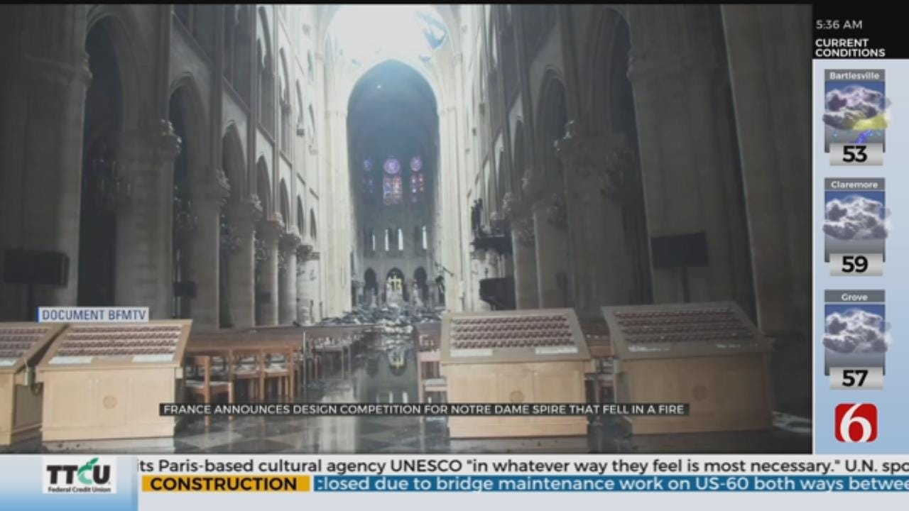 Notre Dame Spire Design Competition Announced