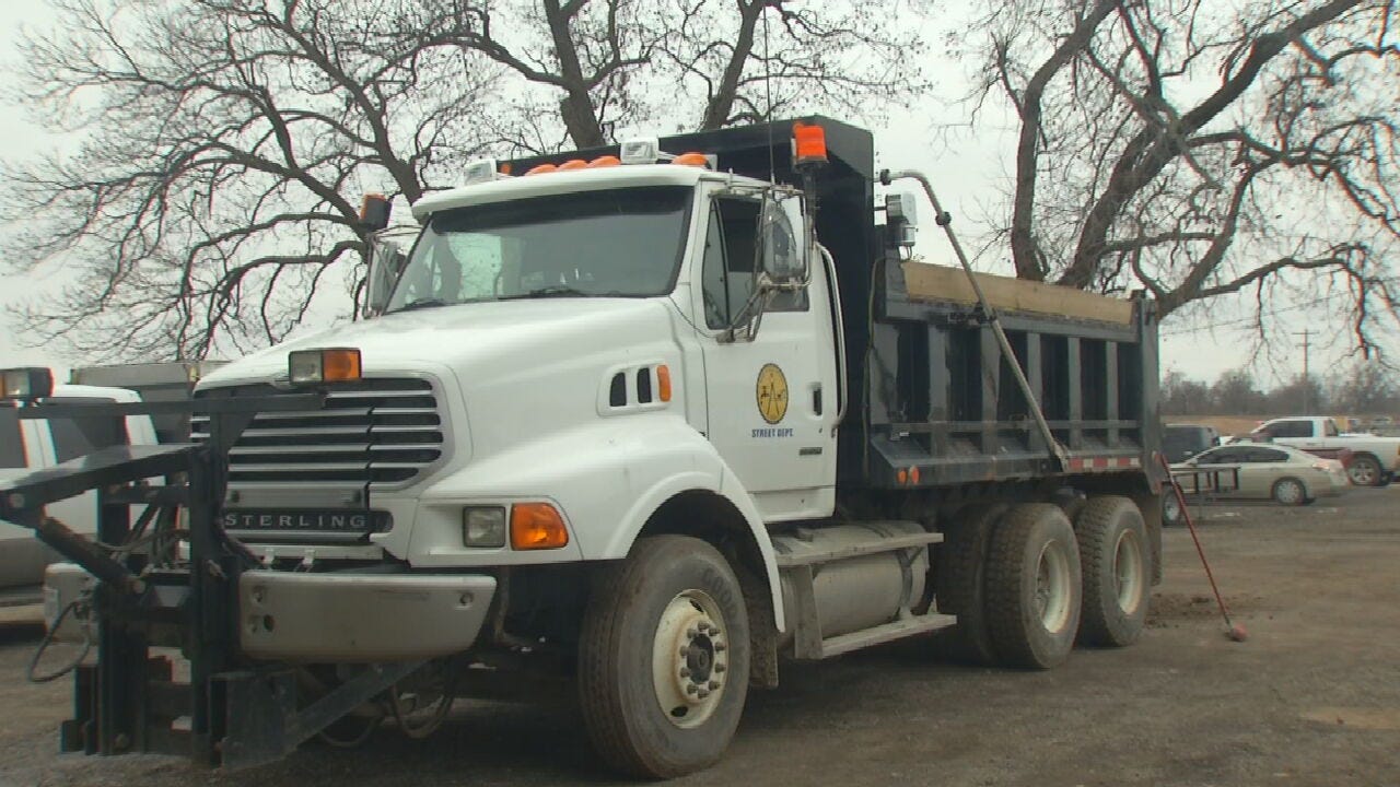 Bixby, Broken Arrow, Owasso City Crews Prepare For Winter Weather